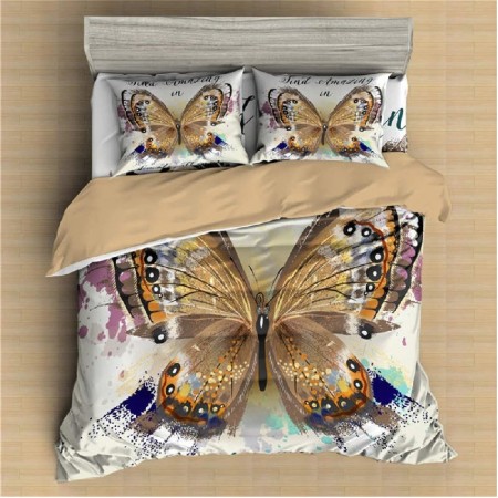 Butterfly Printed Bedding Set Animal 1 ZN